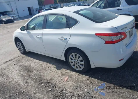 2015 Nissan Sentra S z USA, uszkodzony, nr VIN 3N1AB7AP1FY374296